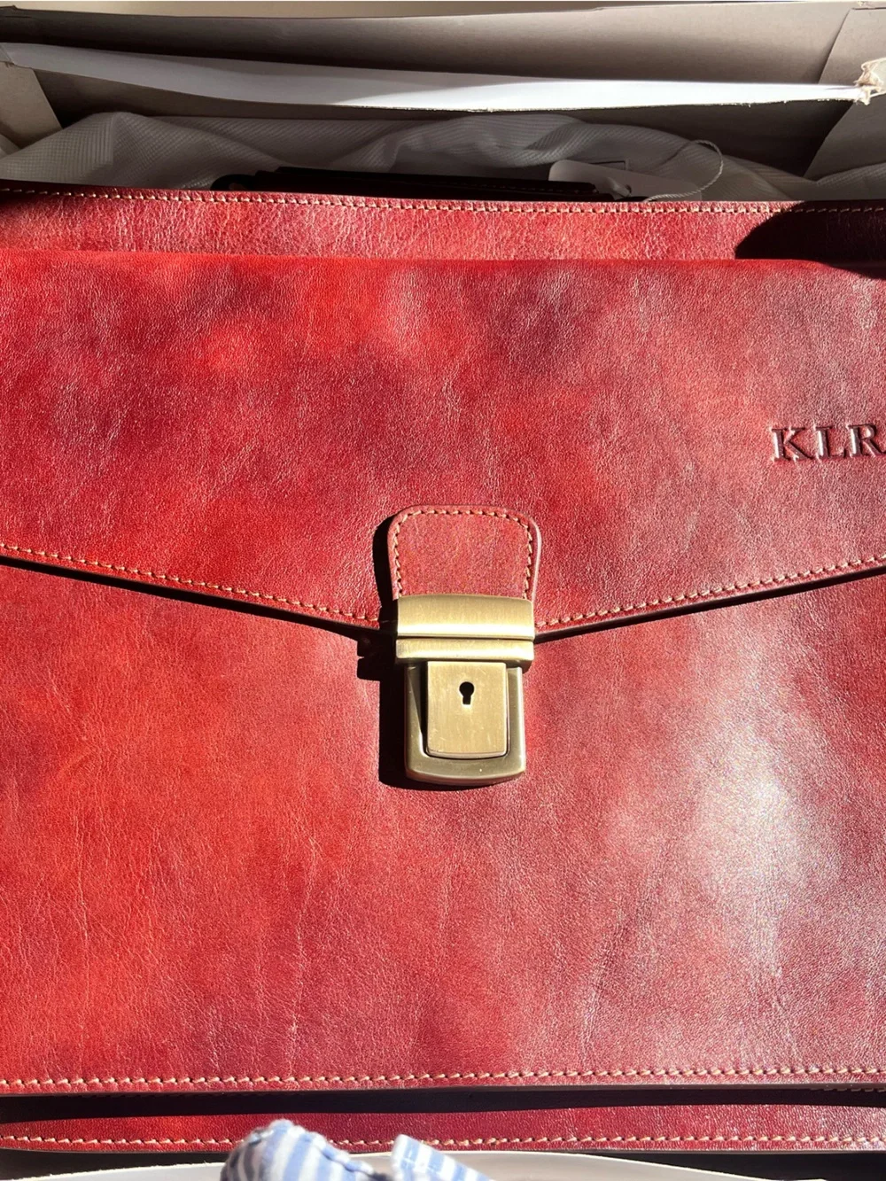 Brand new Buccio Handmade in Italy Men’s Briefcase